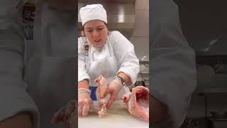 Day 107 in the life of an NYC Culinary Student - Chicken Practical Practice pt. 1
