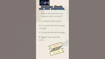 "Unlocking Electricity: Curiosity Class 7 MCQs on Circuits & Components Explained!"