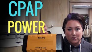 CPAP POWER: Run your CPAP without Shore Power OR a Generator!