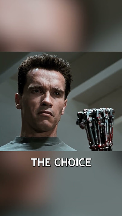 Why Did Terminator Cut Skin Off His Hand?