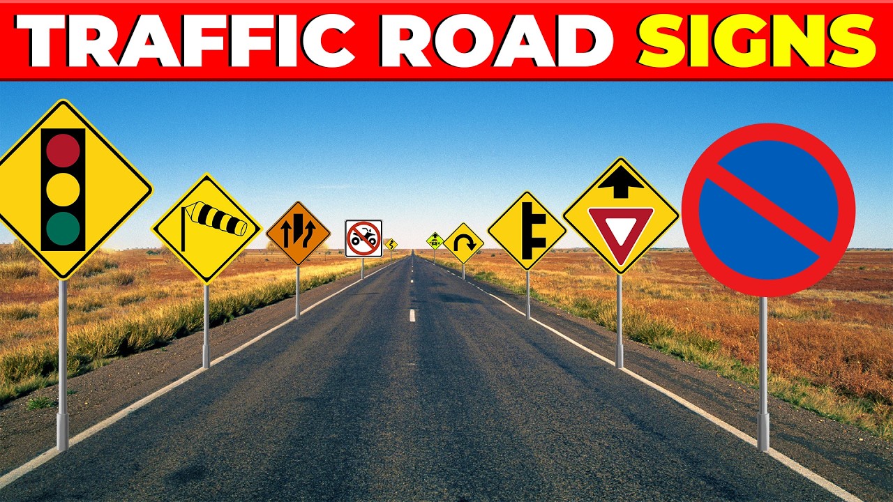 Top 60 Road Signs & Meanings: 2026 DMV Permit Practice Test