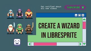 How To Design A Wizard In Libre Sprite Pixel Art Tutorial