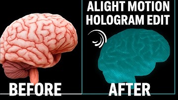 Alight Motion Hologram Effect Tutorial | Alight Motion tutorial