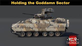 Surrounded by Multiple Contacts | M3 Bradley, B-57 (Stock), and F3D-1 Gameplay (War Thunder)
