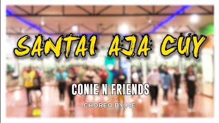 Download Lagu HAPPY ASMARA SANTAI AJA CUY SENAM KREASI DANCE WORKOUT ZIN CONIE TIK TOK TERBARU CONIE N FRIEND'S MP3