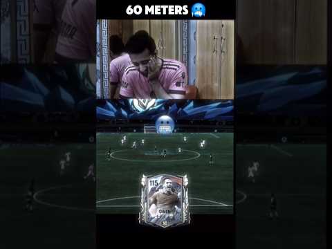 Crazy Power Shot From 60 Meters 🤯 #fcmobile #fcmobile25 #fcbrown