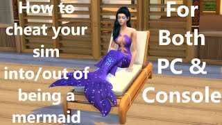 All the Mermaid cheats for PC & Console/Sims 4