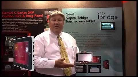 Napco iBridge™ TouchscreenTablet for Gemini Systems