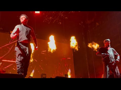 Falling In Reverse RONALD Live 4K Dallas Texas 8 12 2025 Dos Equis Pavilion