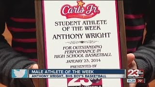 Male Athlete of the Week: Anthony Wright