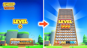 BUILDING LEVEL 99999 SHEEP FACTORY - SHEEP TYCOON - ROBLOX