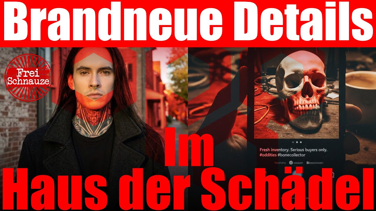 💀Haus der Schädel: Jonathan Gerlach Ermittlungen & der Horror-Handel hinter der Maske der Normalität