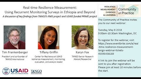USAID TANGO Webinar Recording