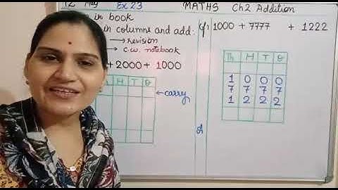 class 3 ch 2 addition ex 2.1 , ex 2.2 and ex 2.3