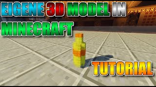 Eigene 3D Model in Minecraft [Blockbench Tutorial]
