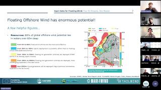 WEBINAR | Open data for floating wind: Four EU projects, One mission