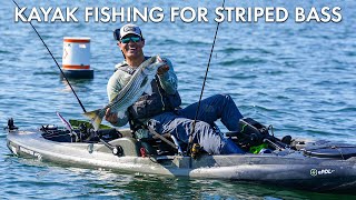 Kayak Fishing For Striped Bass with Tedy Bruschi | S21 E10