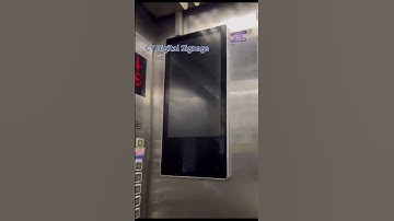 Elevator Digital Signage & Electronic Displays & Elevator Advertising Displays