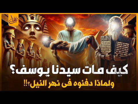كيف مات سيدنا يوسف وماذا قال له ملك الموت قبل موته ومن تولى الحكم بعده ولماذا دفن فى نهر النيل