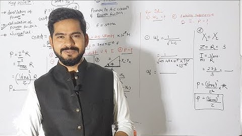 6.Power in a.c circuit | power factor | a.c current | class 12 physics