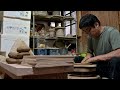 How to make ceramic plates. Japanese potter, Craftsmanship | 糸島の陶芸家－うつわと手仕事の店 研