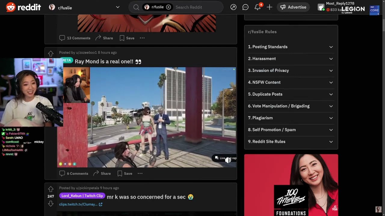 Fuslie Reacts To Ray Mond Confronting Tanner For Cheating On April | NoPixel GTA RP