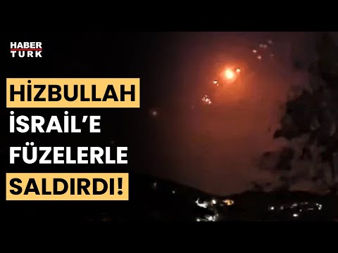 Hizbullah'tan İsrail'e füze saldırısı