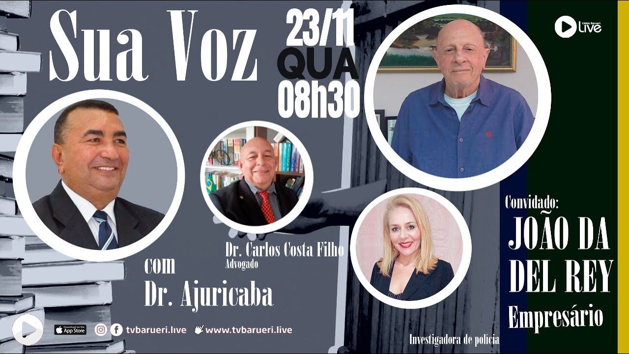 João Da Del Rey | Sua Voz Com Dr. Ajuricaba