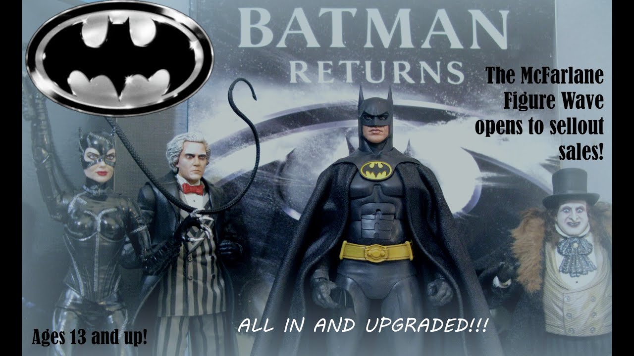 McFarlane DC Multiverse Deluxe Theatrical Edition BATMAN RETURNS полный набор, переработанный и з...