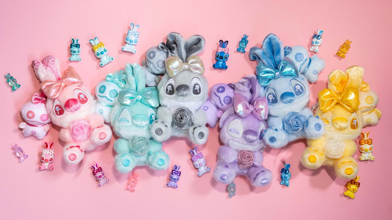 Cosbi Plush Keychain Stitch - Lovey Rosey Collection #cosbi 
