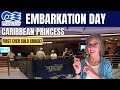 CARIBBEAN PRINCESS Embarkation Day, Room Tour &amp; Safety Tips as a Solo Female Traveler