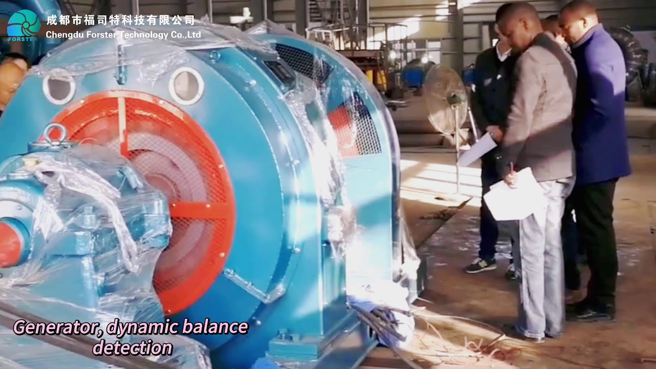 1.2MW Francis Turbine Generator Unit