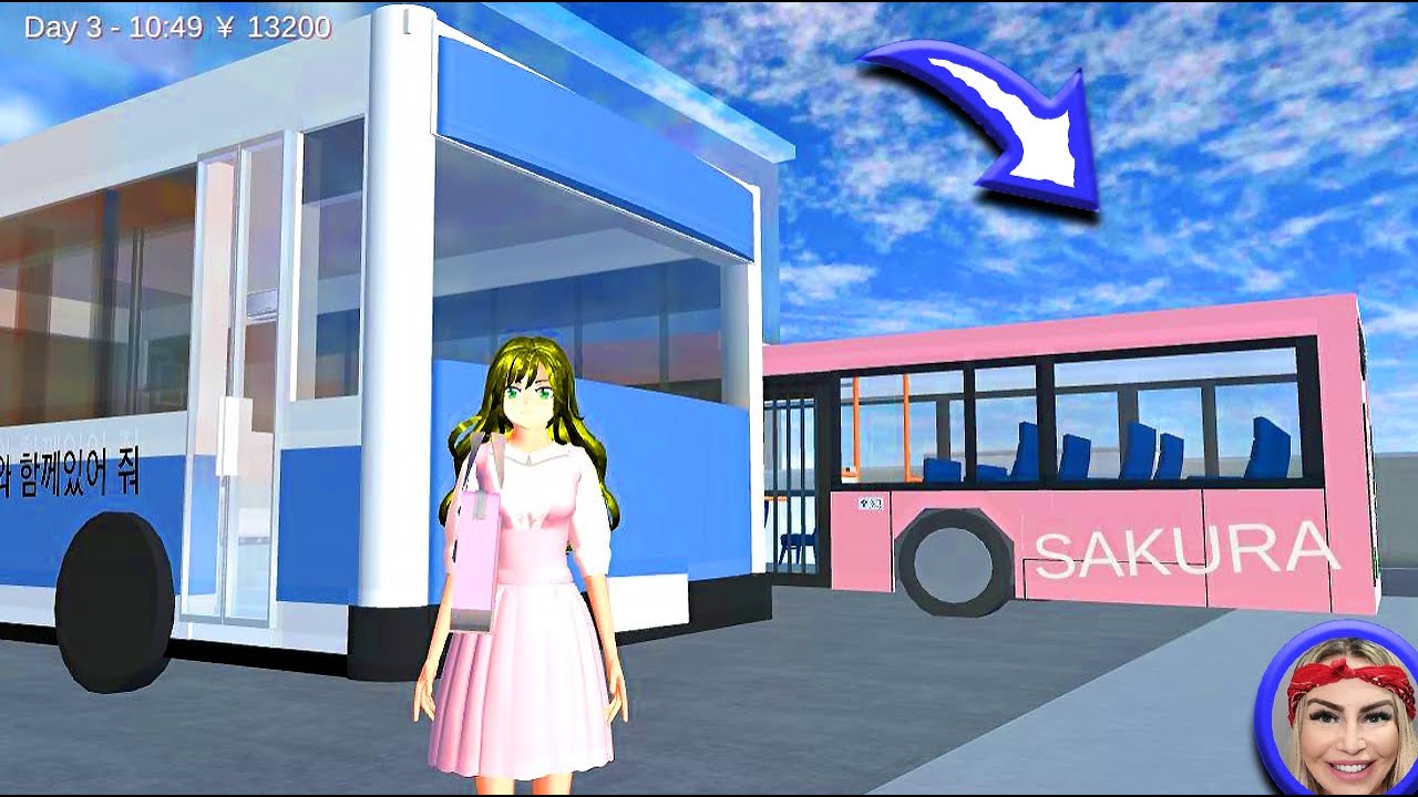NOVA ESTAÇÃO de ÔNIBUS em SAKURA SCHOOL SIMULATOR