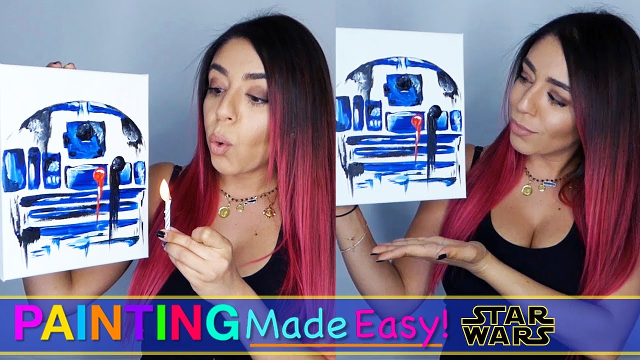 Diy Easy Painting - Star Wars - Youtube