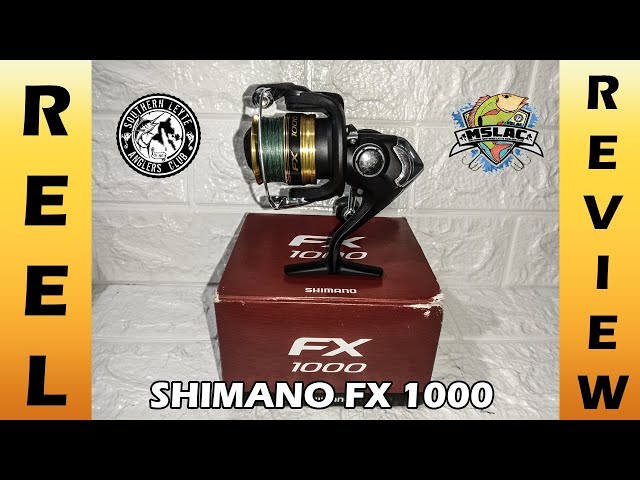 SHIMANO FX 1000 REEL REVIEW! Is it worth it?(Bisaya) 