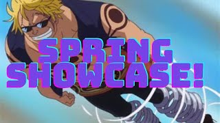 Spring / bane showcase in Blox Fruits!