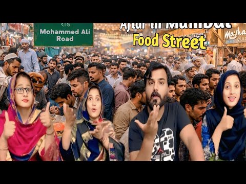 Mumbai’s Best RAMADAN Food || Pakistani Reaction on Muhammad Ali Road Food Street