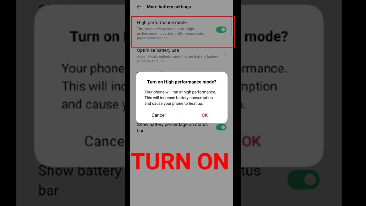 Enable high performance mode on oppo phones techie tech techtips 