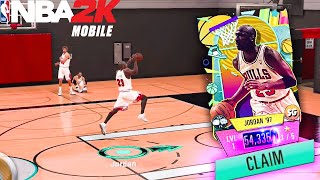NBA 2K Mobile - Claiming DARK MATTER JORDAN From FREE SUPERSTAR SPINNER!!