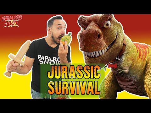 Видео: Папа Роб: обзор игры Jurassic Survival ! Часть 2 13+