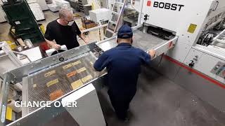 Make Ready BOBST EXPERTFOIL 104 Hot Foil Stamper