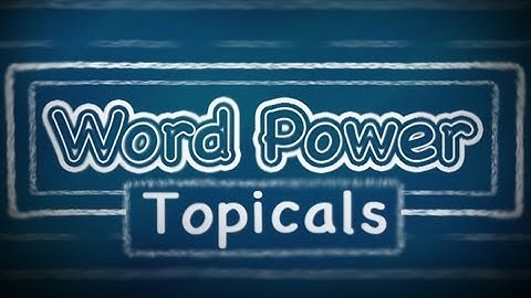Word Power Topicals:  Careers (Part 2), English Lessons for Beginners