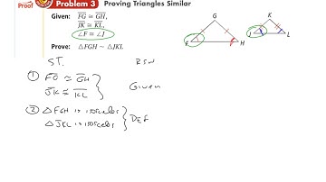 AA similarity proof example 1