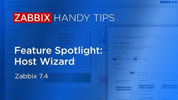 Handige tips van Zabbix: Host Wizard