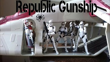 3.75 Republic Gunship - Attack Of The Clones 2002