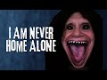 I am never home alone  short horror film