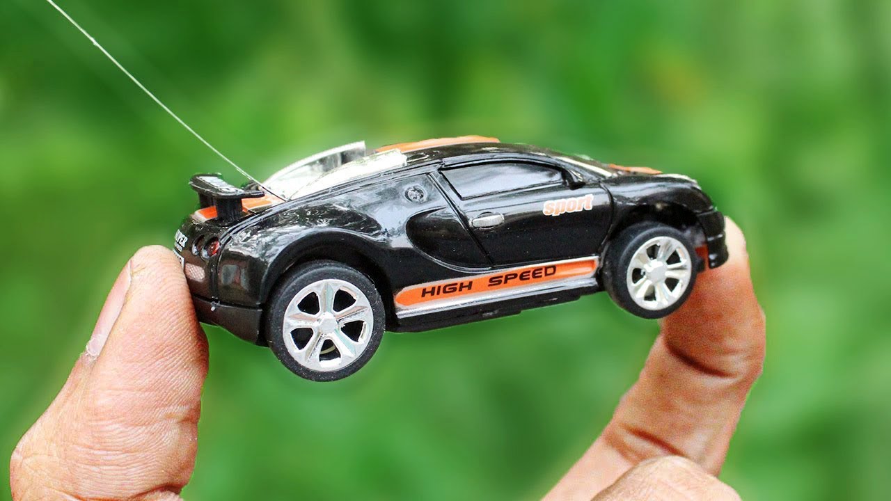 Testing toys. Smallest RC car. A small Remote Controlled car. World tiniest RC 37oz.