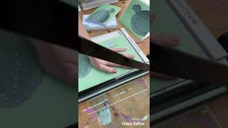 Time lapse of How I Make Notebooks to sell on my Etsy Shop screenshot 2