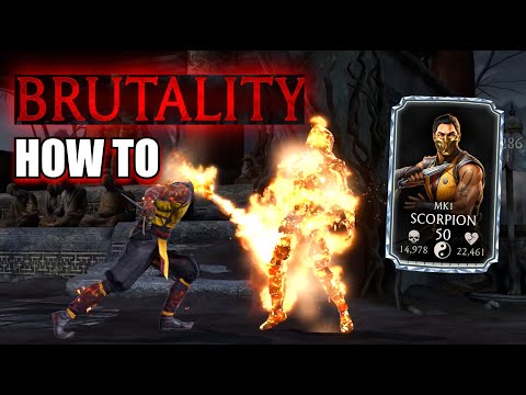 Beginners Guide: How to Do BRUTALITY in MK Mobile!