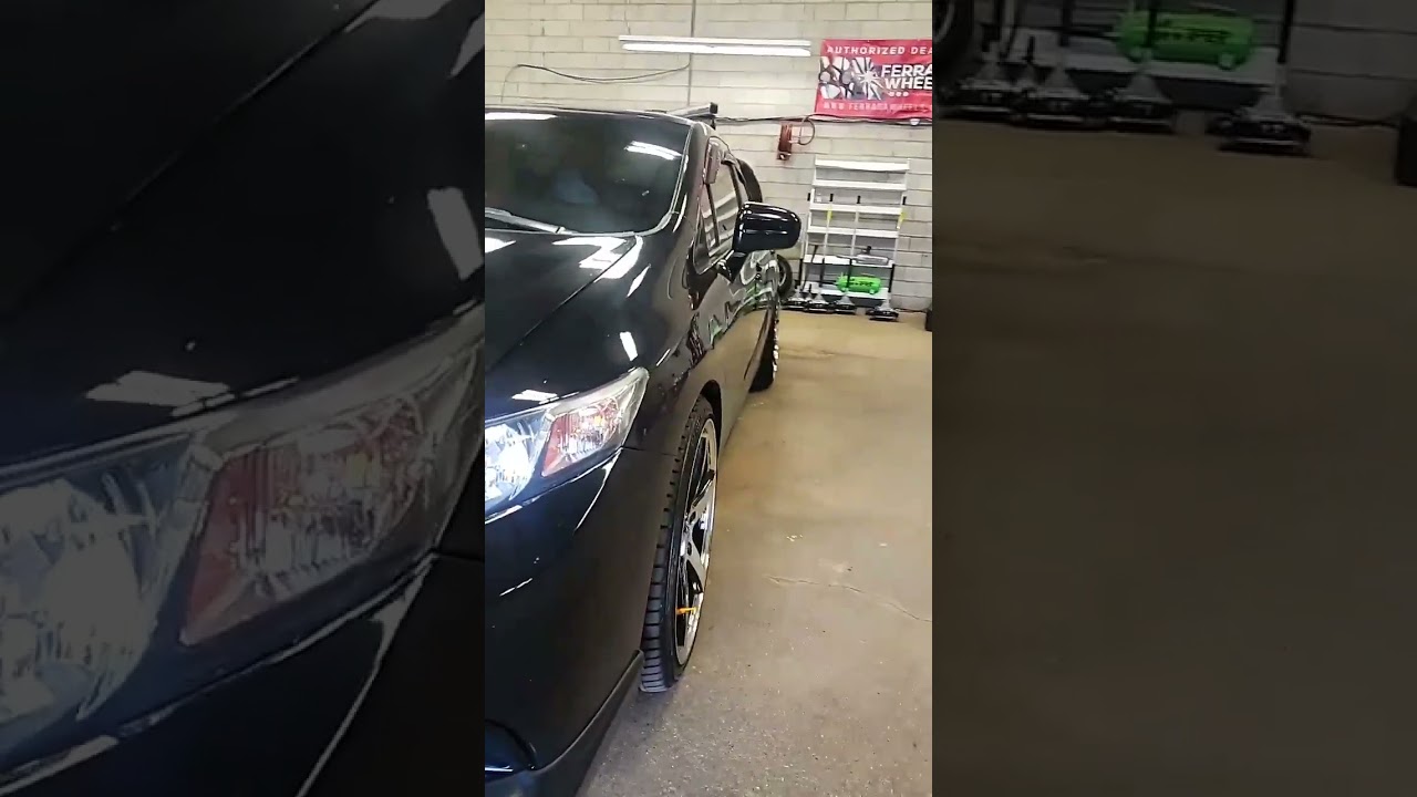 This rim and tire package done at Limitless Tire. Package 7